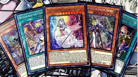 Accessorize Your Yugioh Gameplay with Witchcrafter Design Sleeves
